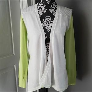 NWOT Ted Baker Lynzie sz 3 green & white